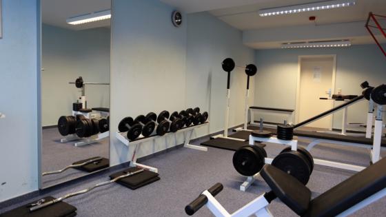 Einblick in die Ausstattung des 2. Fitnessraumes