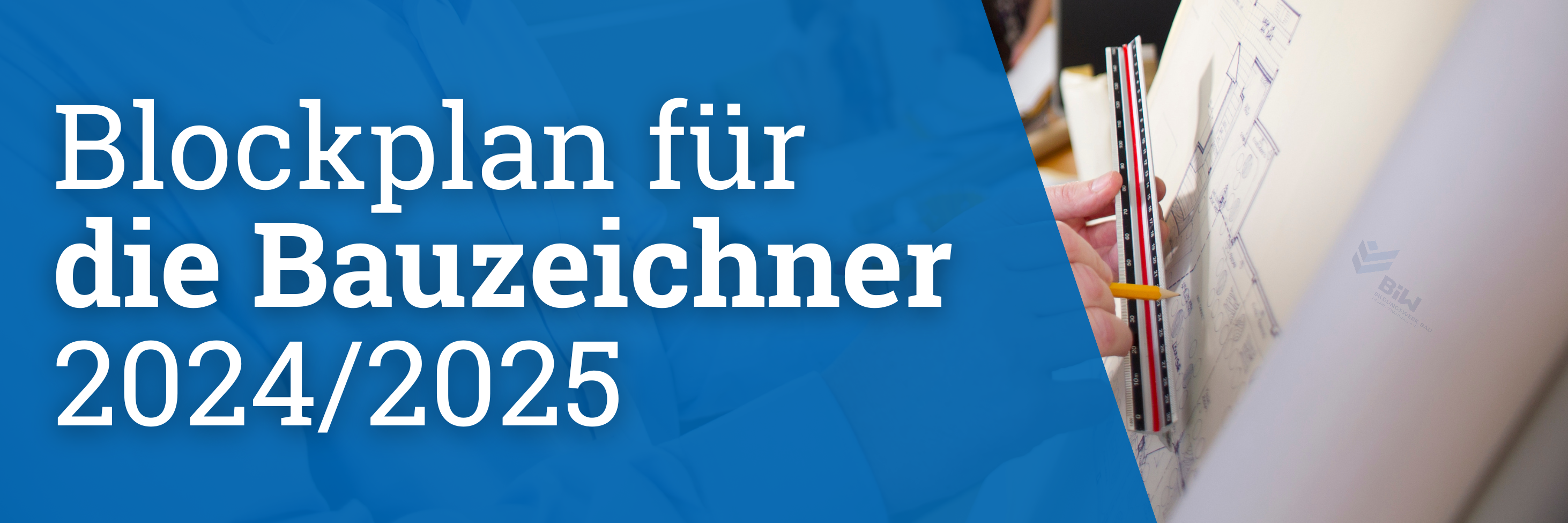 Blockplan für die Bauzeichner 2024 2025