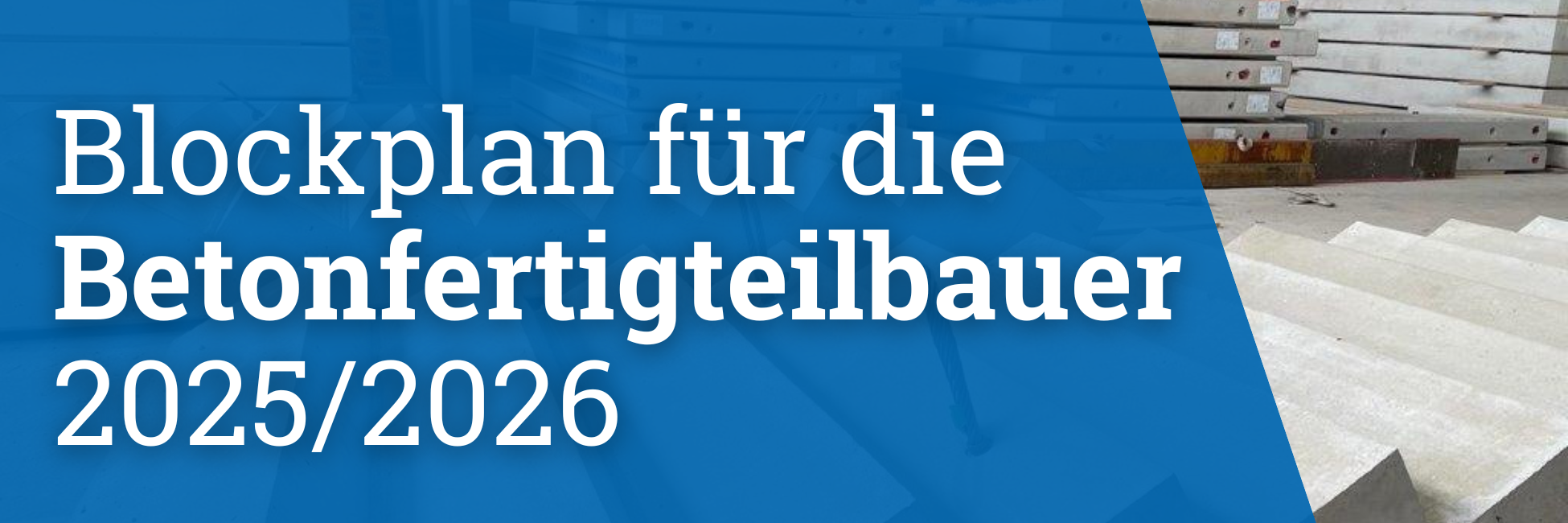 Blockplan für die Bauzeichner